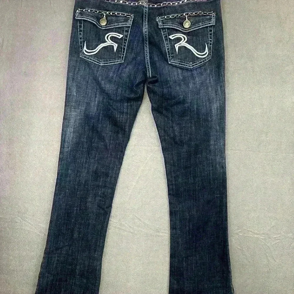 Rock & Republic Kasandra Jeans women’s 6M embroidered Embellished Denim (0243) - Picture 9 of 11